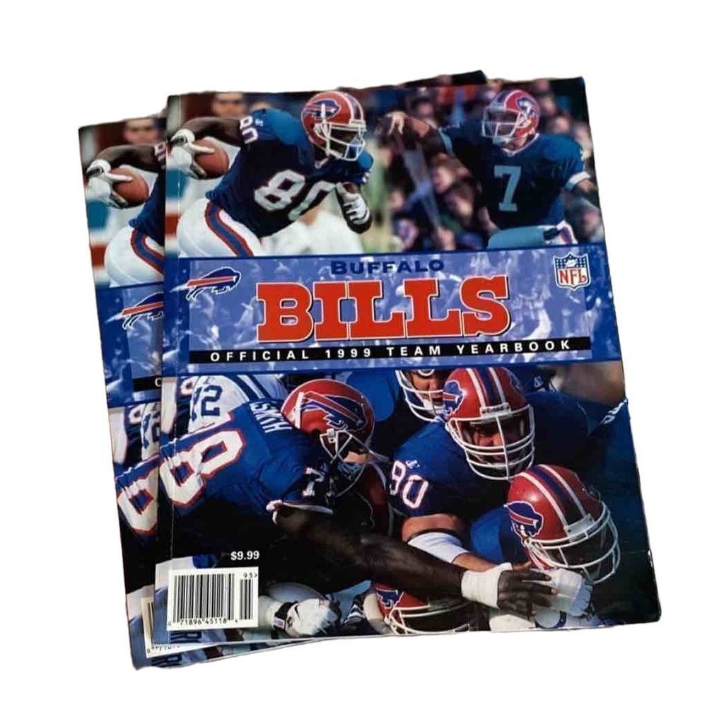 1999 Buffalo Bills NFL Official Team Yearbook